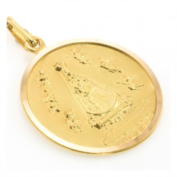 Medalla en Oro Amarillo de la Virgen de Begoña