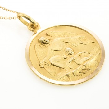 Medalla Angel de la Guarda 5.5 gramos